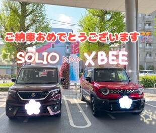 クロスビーご納車しました